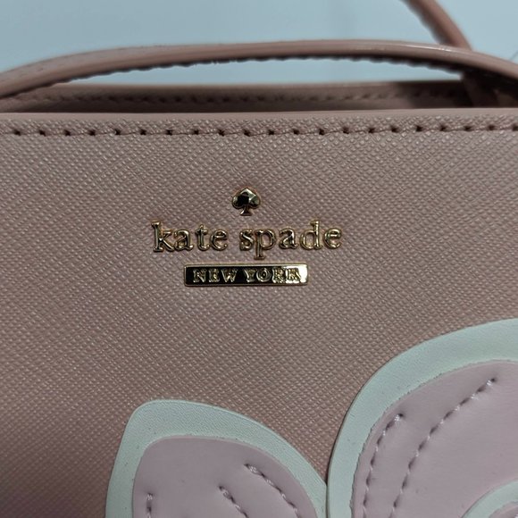 NWT Kate Spade Swamped Magnolia Sam Satchel - Picture 3 of 7